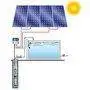Kit de bomba solar eléctrica FLUID SOLAR 1/18 - 1500W Pedrollo - 5