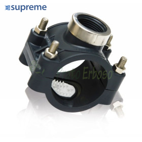 Support de sortie PN 16 anti-rotation de la vis acier zingué 50 X 1/2