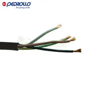 H07 RN-F 4x1.5 - Cablu electric pentru pompă submersibilă 4x1.5 mm2 Pedrollo - 1