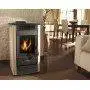 Dafne 65 - Soba pe peleti bej 5,5 Kw Olimpia Splendid - 2