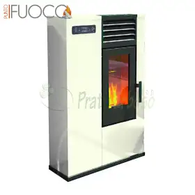Susy - Stufa a pellet da 7.5 Kw avorio Punto Fuoco - 1