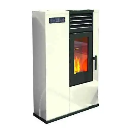 Susy - 7.5 Kw ivory pellet stove Punto Fuoco - 1