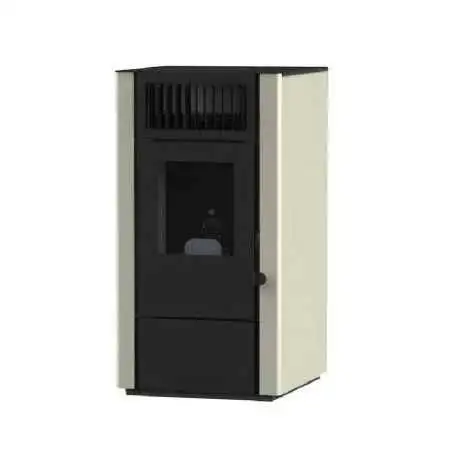 Dora - 9.5 kw ivory pellet stove Punto Fuoco - 1
