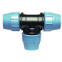 S080025025 - 90 Degree Compression Tee 25 x 25 x 25