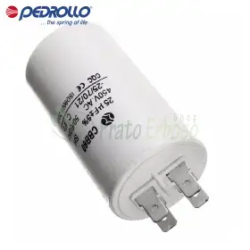 35 C - Condensatore da 35 micro farad 450 VL Pedrollo - 1