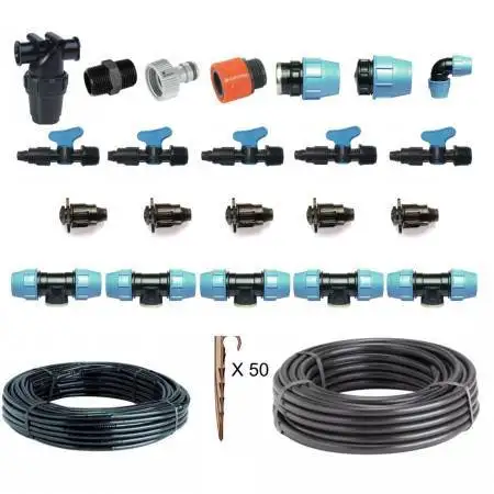 Kit-Vegetable-Garden-Basic - Bewässerungsset für Garten und Gemüsegarten