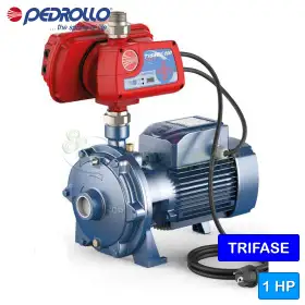 TS1-2CP 25/130 - Grup presioni me një fazë 1 HP Pedrollo - 1