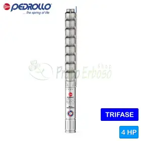 4HR 10/20 - PD - Pompë elektrike zhytëse trefazore 4 HP Pedrollo - 1