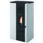 Noa - 6.3 kW white pellet stove