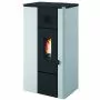 Noa - Stufa a pellet da 6.3 Kw bianco