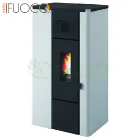 Noa - Sobë me pelet të bardhë 6,3 kW Punto Fuoco - 1 Noa - Sobë me pelet të bardhë 6,3 kW Punto Fuoco - 1