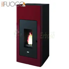 Ilaria Hydro - 17,5 kW Pellet-Thermoofen Rot Punto Fuoco - 1 Ilaria Hydro - 17,5 kW Pellet-Thermoofen Rot Punto Fuoco - 1