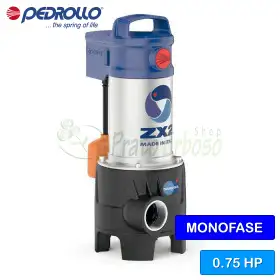 ZXm 2/30-GM (10 m) – elektrische Tauchpumpe VORTEX für Schmutzwasser