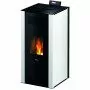 Mira 16 - Stufa a pellet hydro da 16 Kw bianco