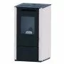 Vania - Stufa a pellet da 9.5 Kw bianco