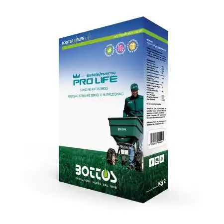 Pro Life 10-5-15 - Engrais pour pelouse 2 kg Bottos - 1