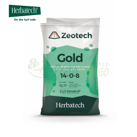 Zeotech Gold - Fertilizante para césped de 25 kg