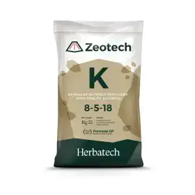 Zeotech K - Fertilizzante per prato da 25 Kg