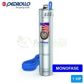 DAVIS (20m) - Electropompa submersibila monofazata cu rotor periferic de 1 CP Pedrollo - 1
