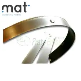 Borde Corten H100 entrelazado simple de 20 m con clavijas Mat - 1