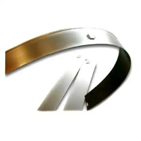 Borde Corten H100 entrelazado simple de 20 m con clavijas Mat - 1
