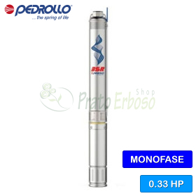 3SRm 1/14 - 0.33 HP single-phase submersible electric pump Pedrollo - 1