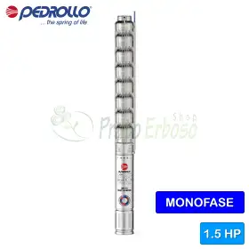 4HRm 18/4 - PD - einphasige elektrische Tauchpumpe mit 1,5 PS Pedrollo - 1