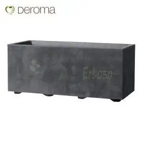 Millennium - vaza caseta de 79 cm antracit Deroma - 1