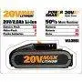WA 3225 - Batteria al litio 28 V da 2 Ah Worx - 4