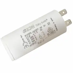 Condensatore 6.3µF 450V con terminale faston per pompe Pedrollo