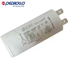 6 F - Condensatore da 6.3 micro farad 450 VL Pedrollo - 1