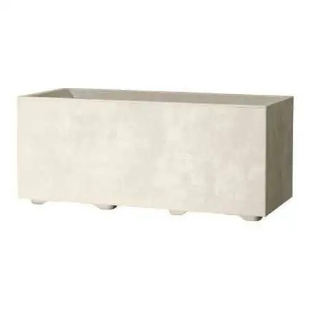 Millennium - Jarrón casete perla 79 cm
