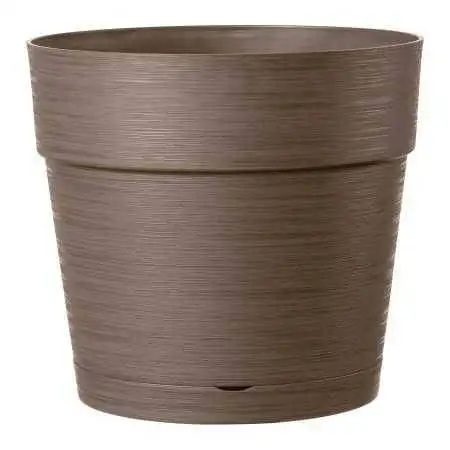 VASO SAVE R camel - Round vase 24.5 cm camel