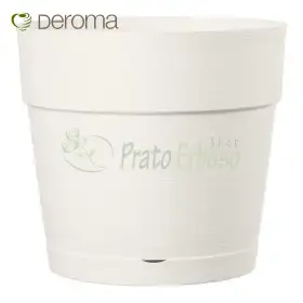 Save pot - Vaso tondo da 38 cm bianco