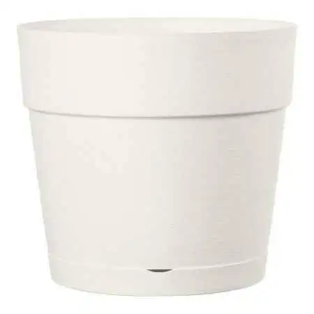 SAVE R POT blanc - Vase rond blanc 38 cm Deroma - 1