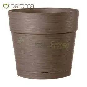 SAVE R VASE camel - vaza rotunda de 20 cm camel