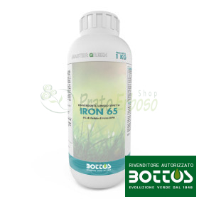 IRON 65 6 Fe - 1 kg d'engrais liquide pour pelouse