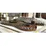 Simple 20 m interlocking Corten border H100 with pegs Mat - 3