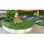 Borde Corten H100 entrelazado simple de 20 m con clavijas Mat - 4
