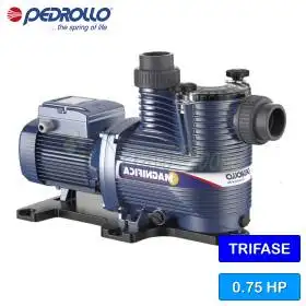 MAGNIFICA 1 - Bomba eléctrica para piscina trifásica de 0,75 CV