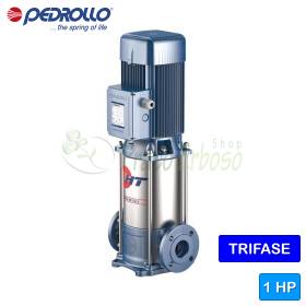 HT 3/4 - Electrobomba multietapa vertical trifásica de 1 HP Pedrollo - 1