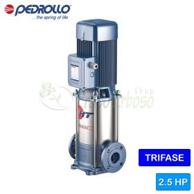 HT 8/5 - Pompe électrique multicellulaire verticale monophasée de 2,5 CV Pedrollo - 1
