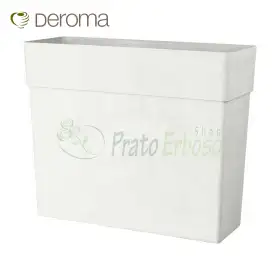 FENCE LIKE R white - 78 cm white box vase Deroma - 1